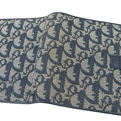 Christian Dior Navy Trotter Notebook Cover Small Good
