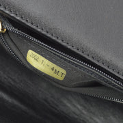 Chanel Black Lambskin Choco Bar Shoulder Bag