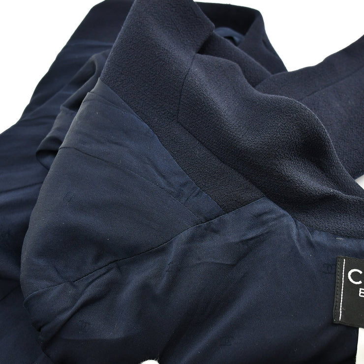 Chanel Jacket Navy 97A #38