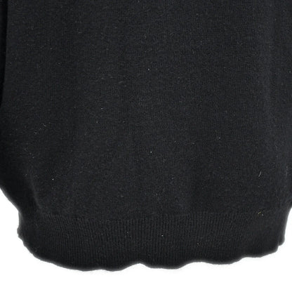 Chanel Long Sweater Black 94A #44