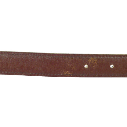 Hermes 2000 Black Box Calf Constance Reversible Belt #65 Small Good
