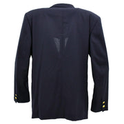 Christian Dior Single Breasted Jacket Navy #S