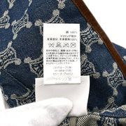Celine 2000s macadam patterned cotton denim jacket #38