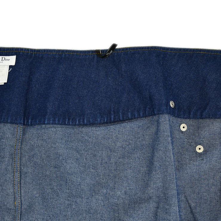 Christian Dior Skirt Blue Denim #38