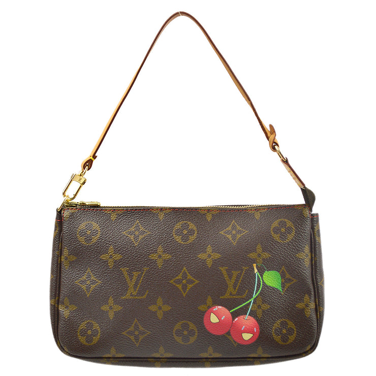 Louis Vuitton 2005 Monogram Cherry Pochette Accessoires M95008