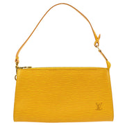 Louis Vuitton 2001 Yellow Epi Pochette Accessoires M52959