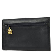 Chanel Black Lambskin Wallet Purse