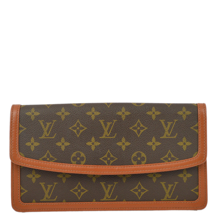 Louis Vuitton 1997 Monogram Pochette Damme PM Clutch Handbag M51812