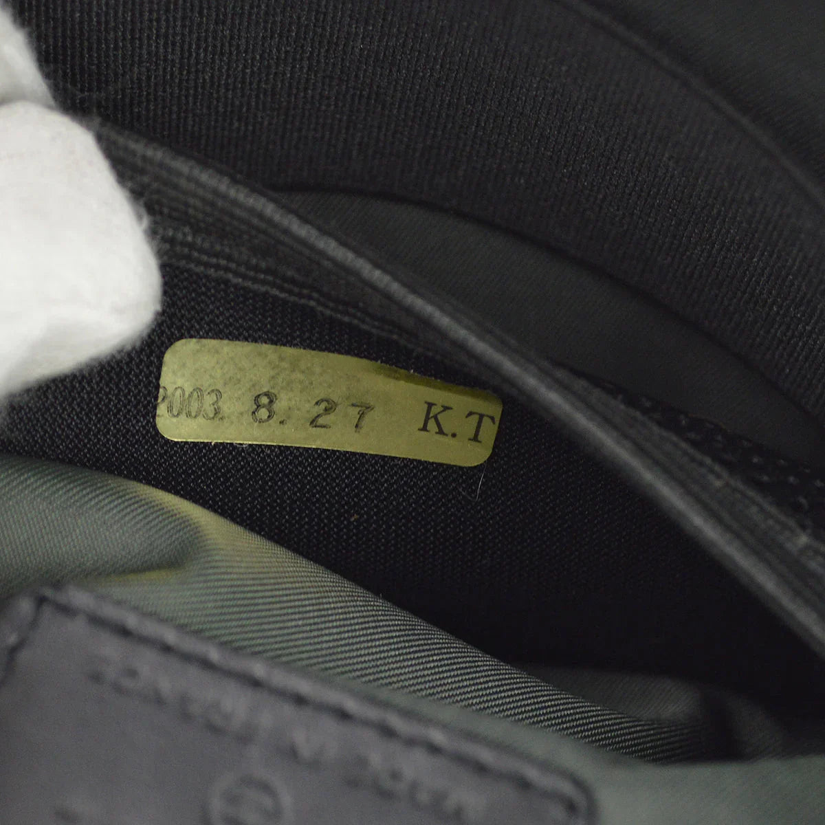 Chanel 2003-2004 Black Green Sport Line Bum Shoulder Bag