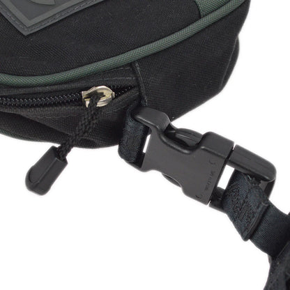 Chanel 2003-2004 Black Green Sport Line Bum Shoulder Bag