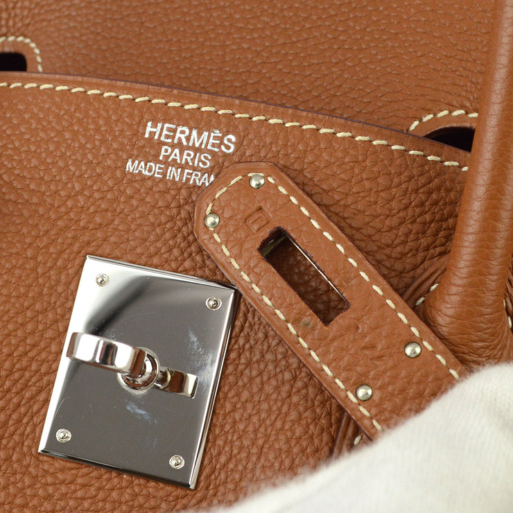 Hermes 2006 Gold Togo Birkin 35 Handbag