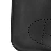 Hermes Black Epsom Evelyne 3 GM Shoulder Bag