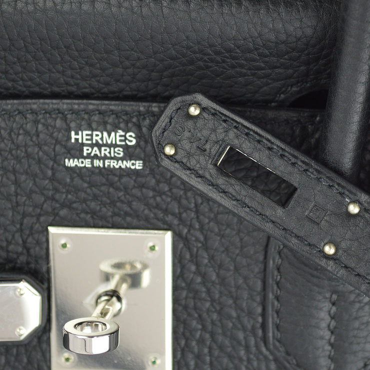 Hermes 2008 Black Togo Birkin 30 Handbag