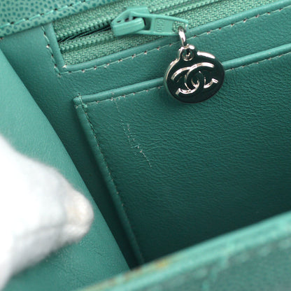 Chanel 1997-1999 Caviar Letter Flap Handbag