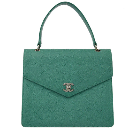 Chanel 1997-1999 Caviar Letter Flap Handbag