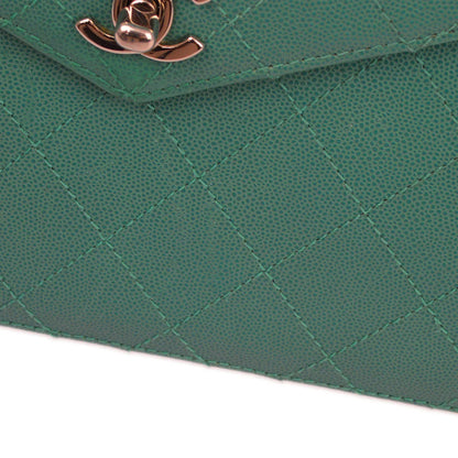 Chanel 1997-1999 Caviar Letter Flap Handbag