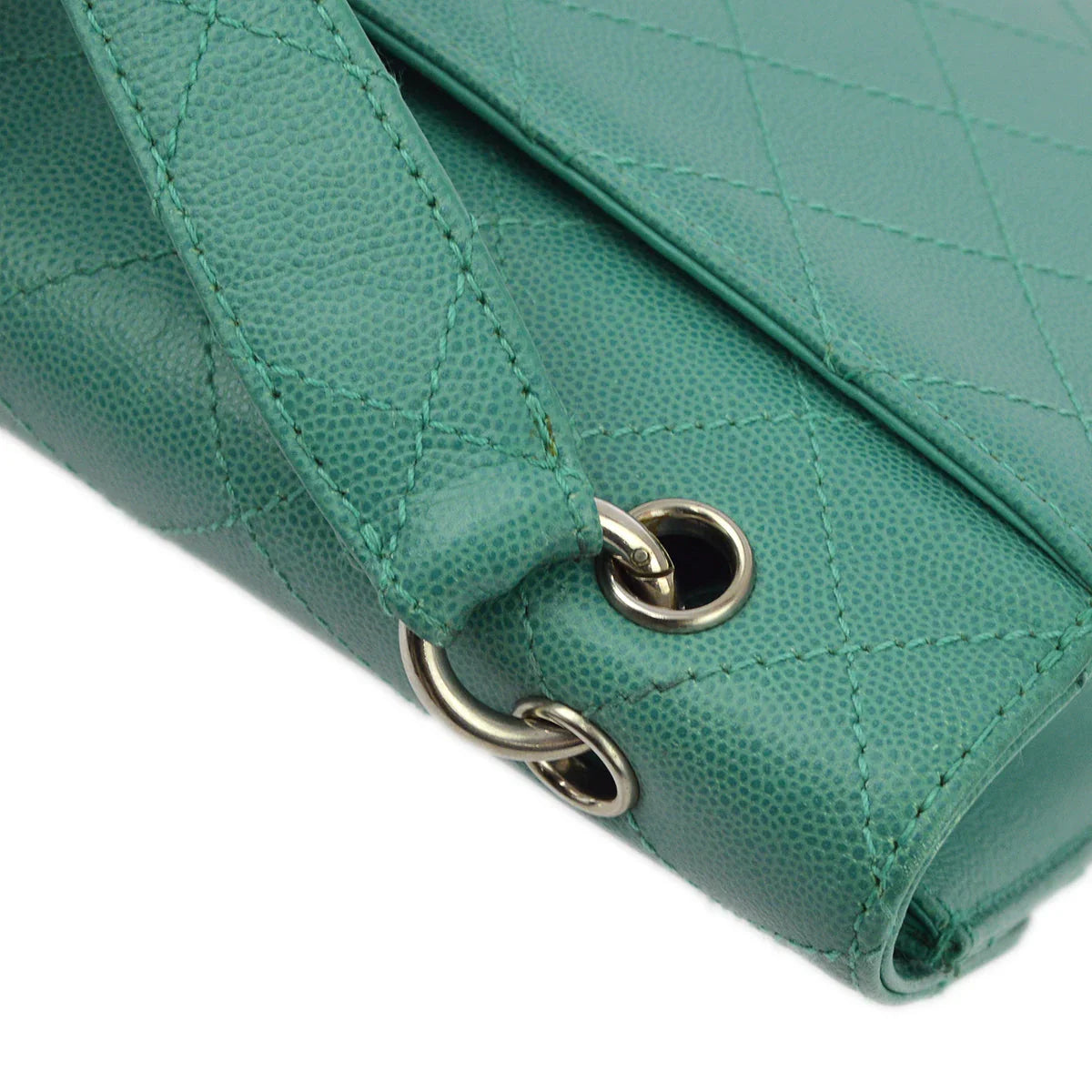 Chanel 1997-1999 Caviar Letter Flap Handbag