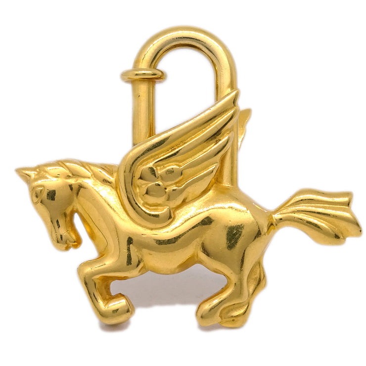 Hermes Le Cheval Pegasus 1993 Cadena Gold Small Good