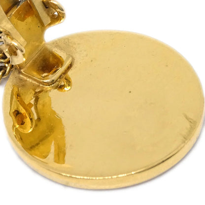 Chanel Gold Bag Dangle Earrings Clip-On