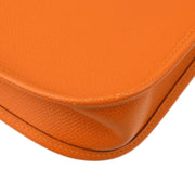Hermes Orange Epsom Evelyne TPM Shoulder Bag