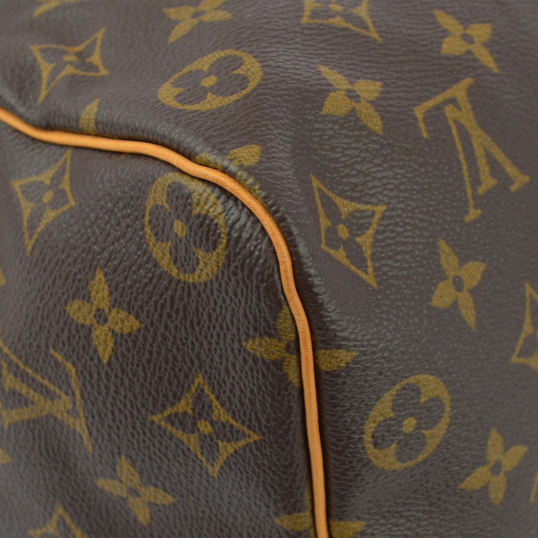 Louis Vuitton 2003 Monogram Speedy 35 Handbag M41524 – AMORE Louis Vuitton 2003 Monogram Speedy 35 Handbag M41524 – AMORE