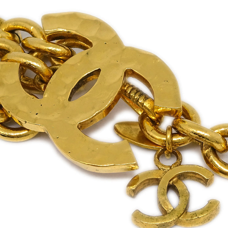 Chanel CC Chain Belt Gold Small Good 684