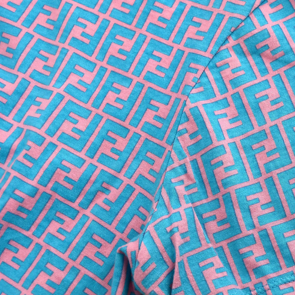 Fendi T-shirt Light Blue #44