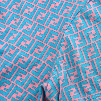 Fendi T-shirt Light Blue #44