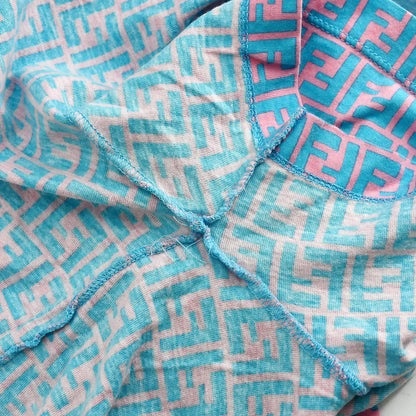 Fendi T-shirt Light Blue #44