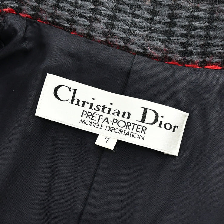 Christian Dior Single Breasted Jacket Gray #7