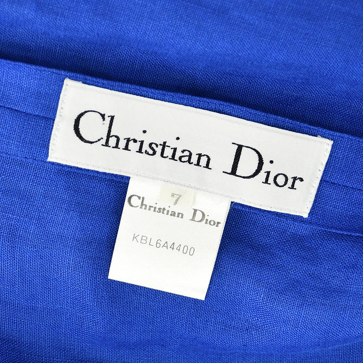 Christian Dior Single Breasted Jacket Blue #7