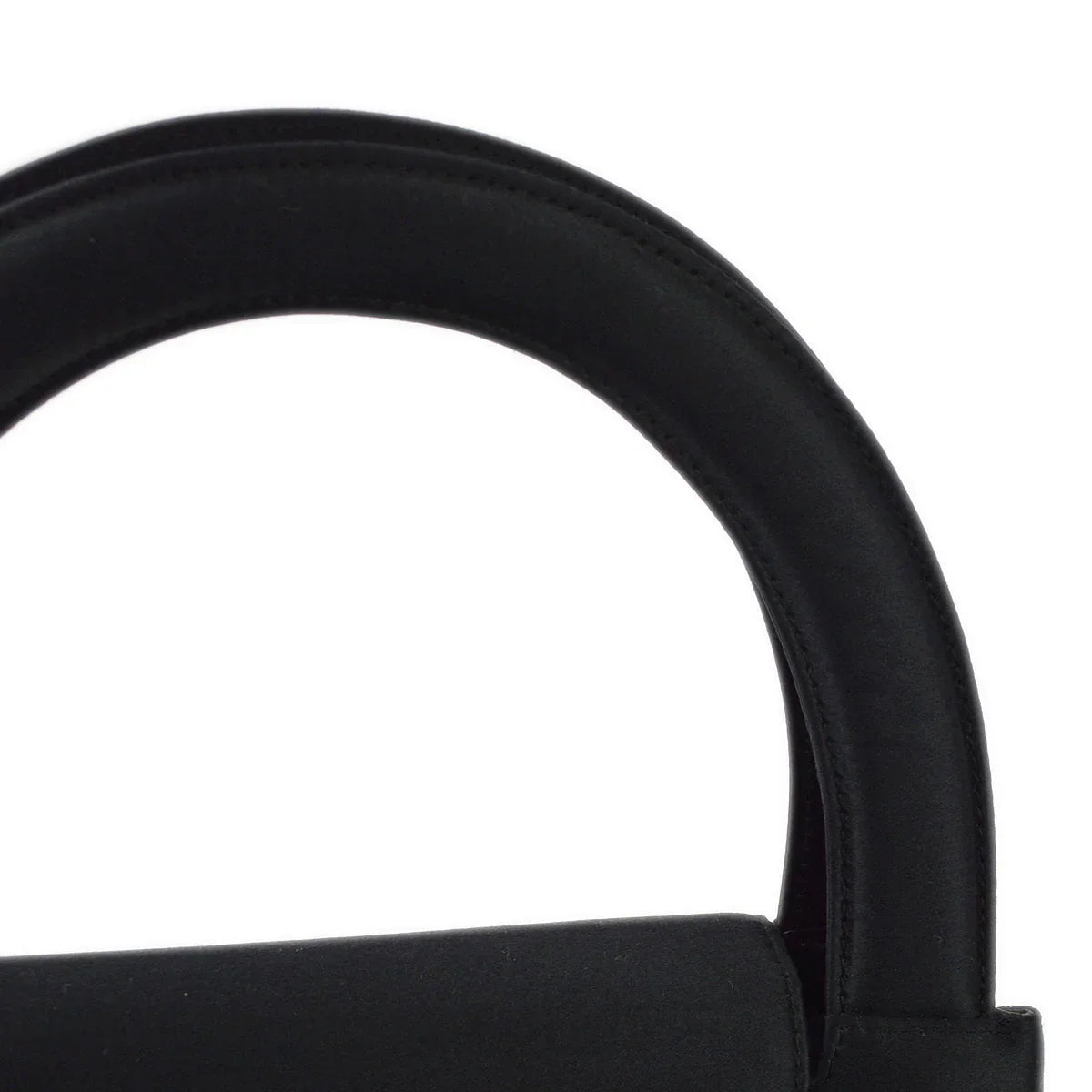 Chanel * 1997-1999 Black Satin Handbag
