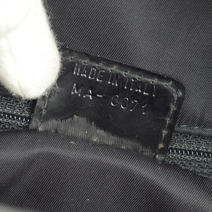 Christian Dior Black Lambskin Cannage Handbag