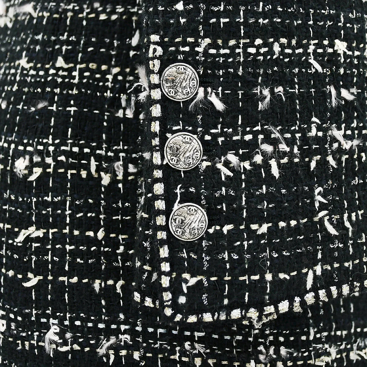 Chanel 2005 "Devil Wears Prada" Long Tweed Jacket #36