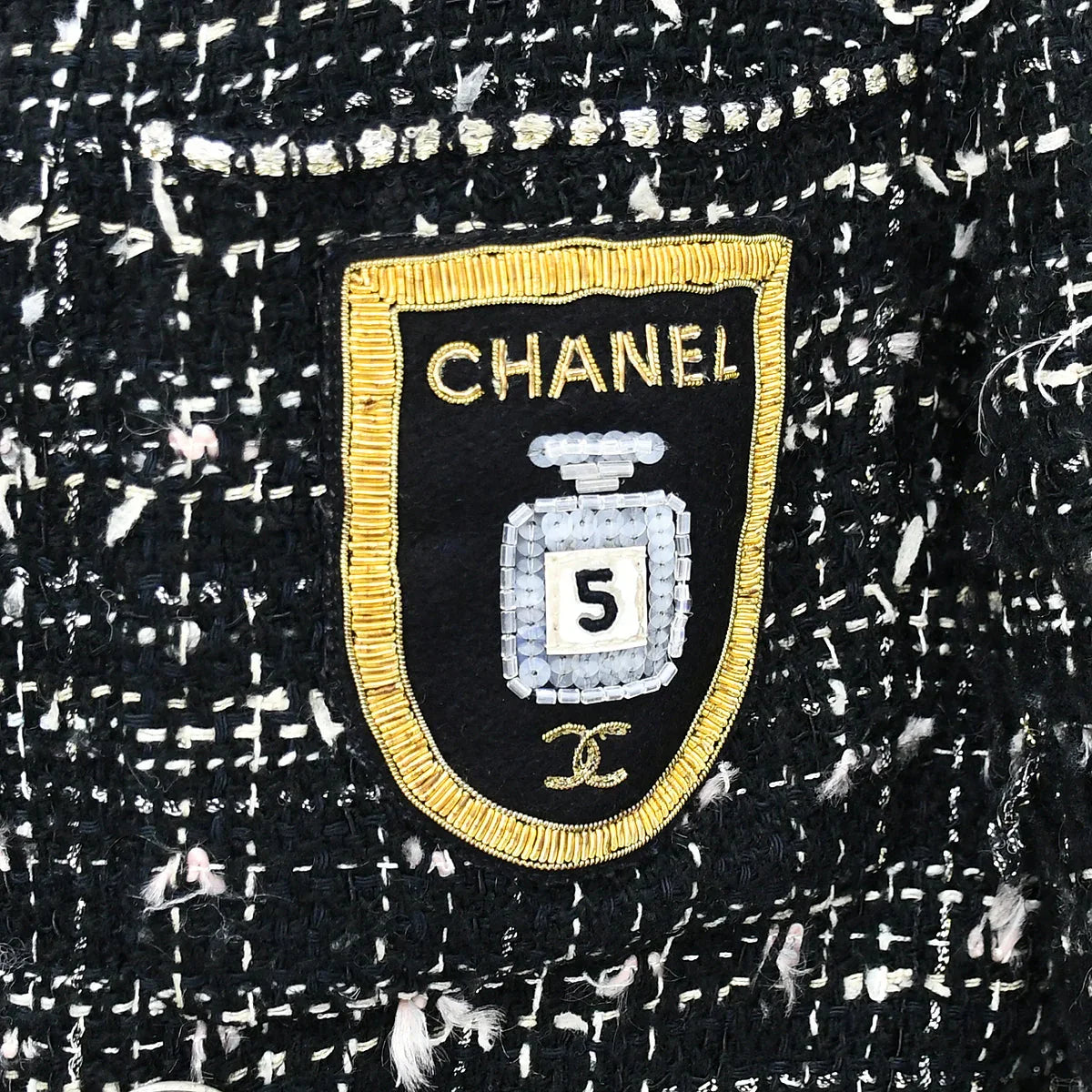 Chanel 2005 "Devil Wears Prada" Long Tweed Jacket #36
