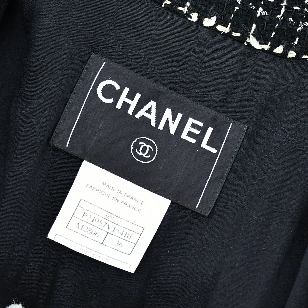 Chanel 2005 "Devil Wears Prada" Long Tweed Jacket #36