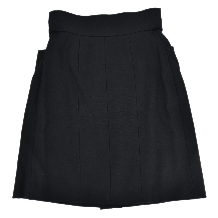 Chanel Skirt Black 95C #38