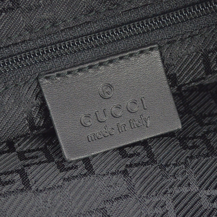 Gucci Black GG Hobo Handbag