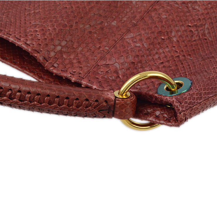 Louis Vuitton *  2012 Red Monogram Exotic Artsy MM Handbag Ｍ93451