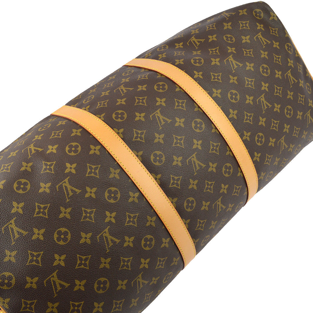 Louis Vuitton 1998 Monogram Keepall Bandouliere 60 2way Duffle Bag 
