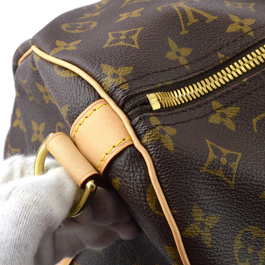 Louis Vuitton 1998 Monogram Keepall Bandouliere 60 2way Duffle Bag 
