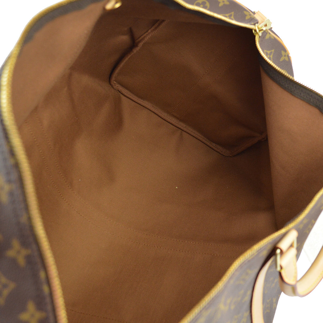 Louis Vuitton 1998 Monogram Keepall Bandouliere 60 2way Duffle Bag 