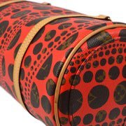 Louis Vuitton 2012 Red Pumpkin dot Papillon Handbag M40689