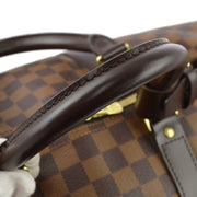 Louis Vuitton 2008 Damier Keepall Bandouliere 55 Duffle Bag N41414