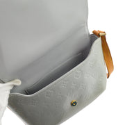 Louis Vuitton 2001 Gray Vernis Thompson Street Shoulder Bag M91069