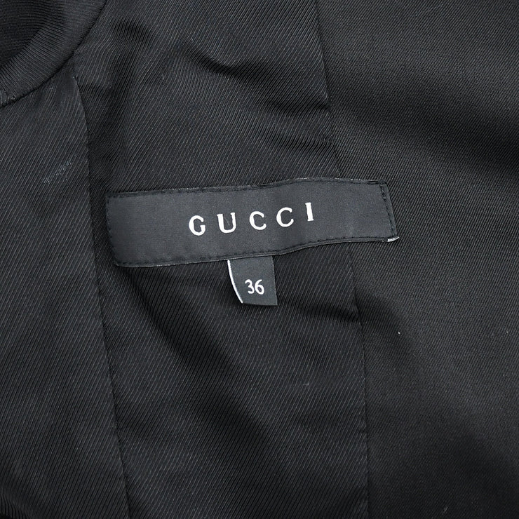 Gucci Single Breasted Jacket Black #36
