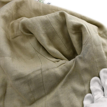 Chanel Collarless Striped Jacket Beige 00C #34