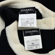 Chanel Ensemble Cardigan Tops Black 95A #38