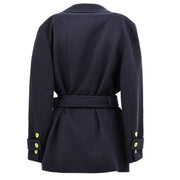 Chanel Jacket Navy 94A #42