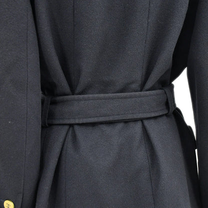 Chanel Belted Jacket Navy 94A #42